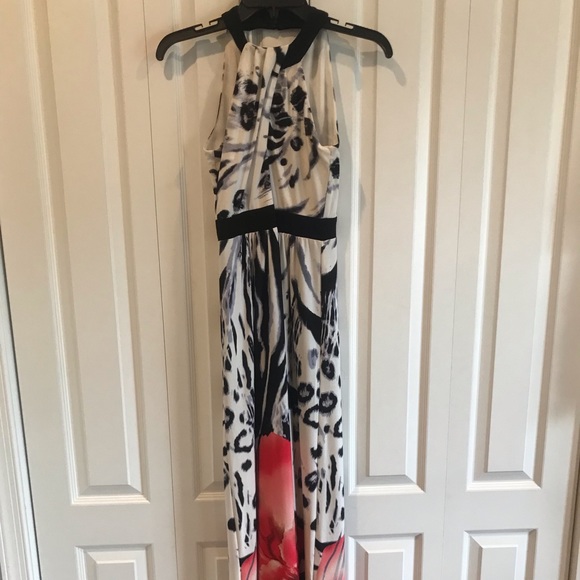 Bisou Bisou Halter style maxi dress - 2 - Picture 1 of 6